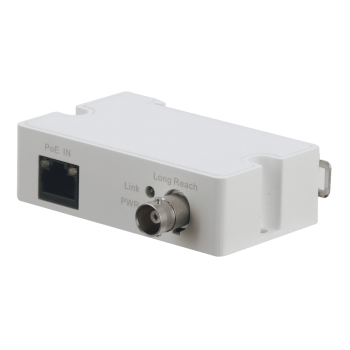 DH-LR1002-1EC Пассивный ЕоС конвертер для преобразования сигнала с интерфейса RJ-45 в BNC, 400м - 100Мбит/с