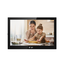 VTH5341G-W  Цветной монитор IP-видеодомофона, ОС Android 8.1, 10" TFT LCD сенсорный емкостный дисплей (1024x600)